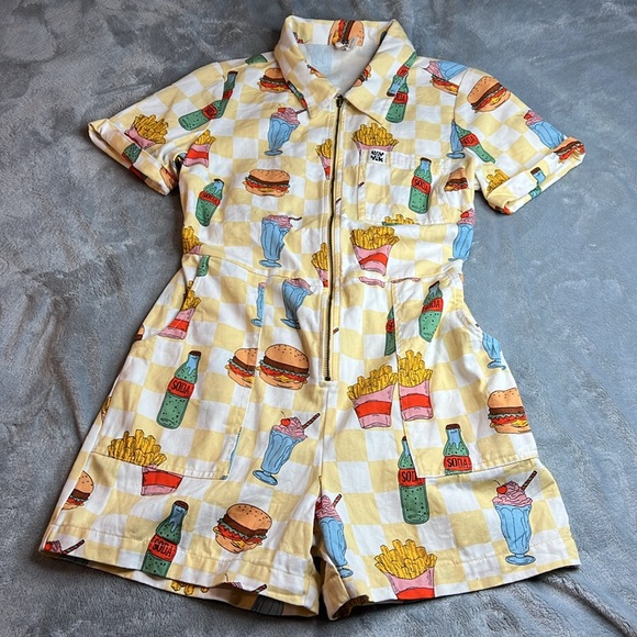 Rare Lucy & Yak Fizzy Pop Riley Romper Size UK10 US6 - Picture 5 of 16